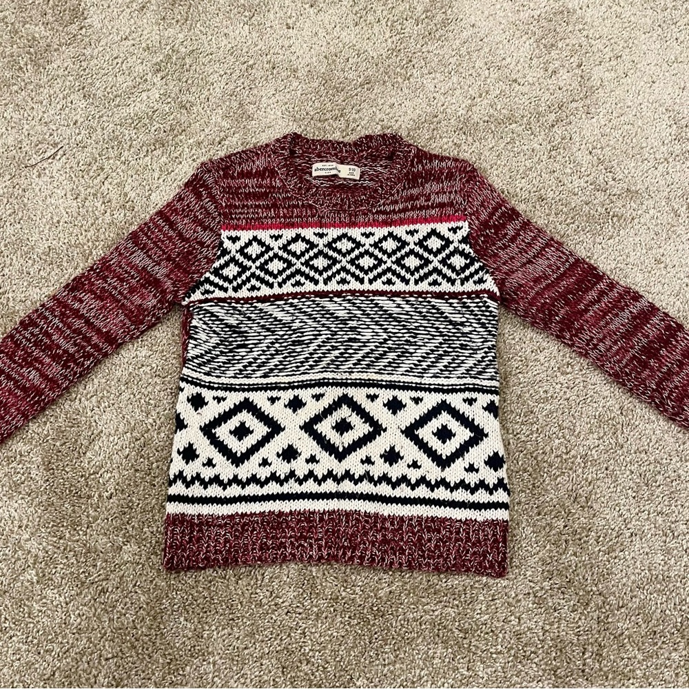 Abercrombie Kids Knitted Crewneck Sweater